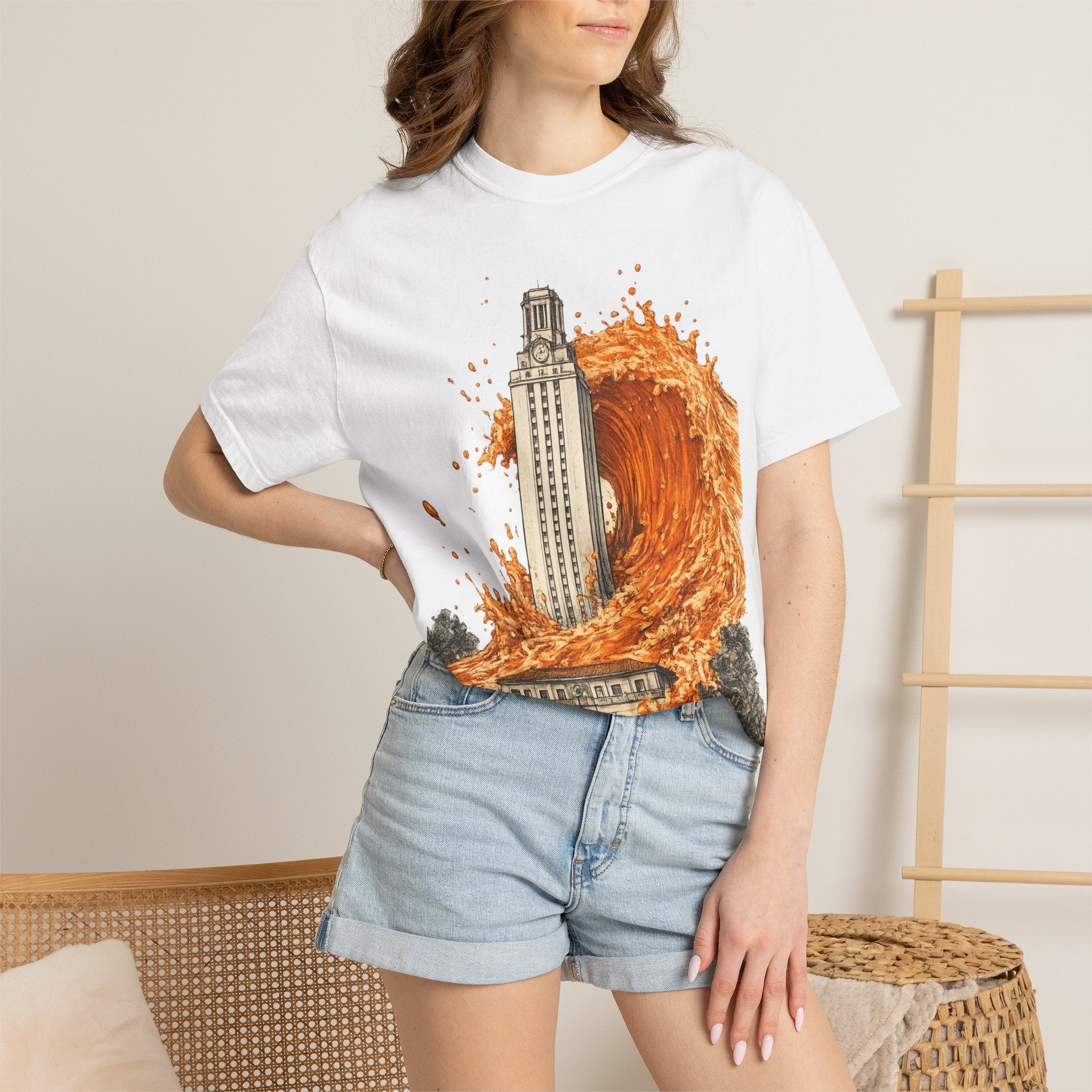 Tower Wave T- Shirt