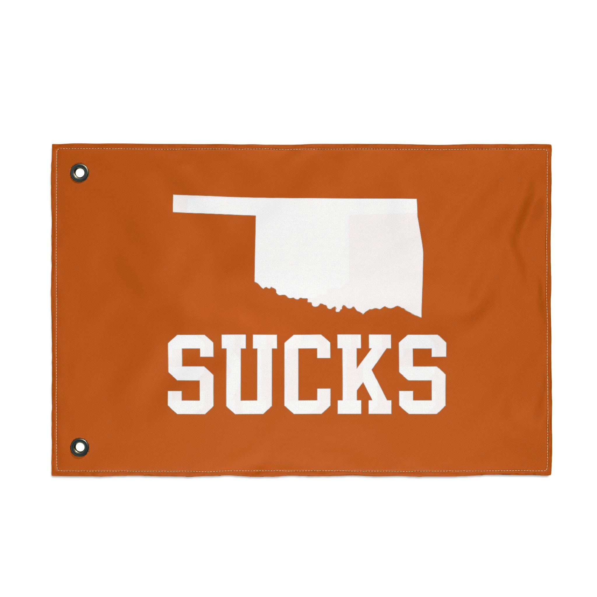 Oklahoma Sucks Flag