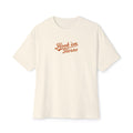 Hook 'Em Horns Tee — Cream Retro Graphic T-Shirt