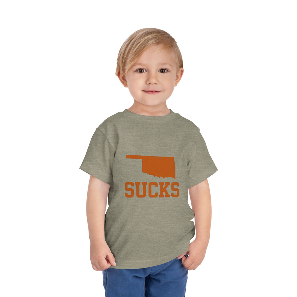 Oklahoma Sucks Toddler Tee