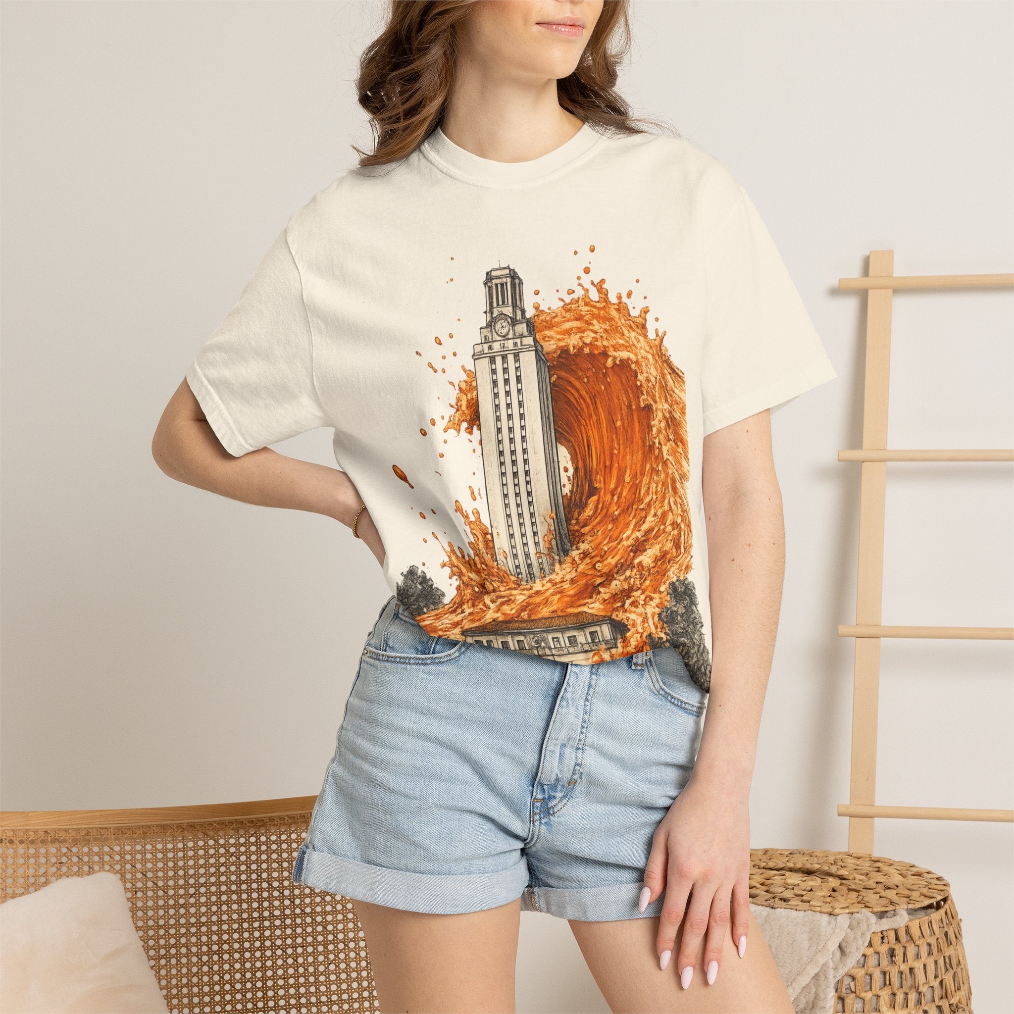 Tower Wave T- Shirt