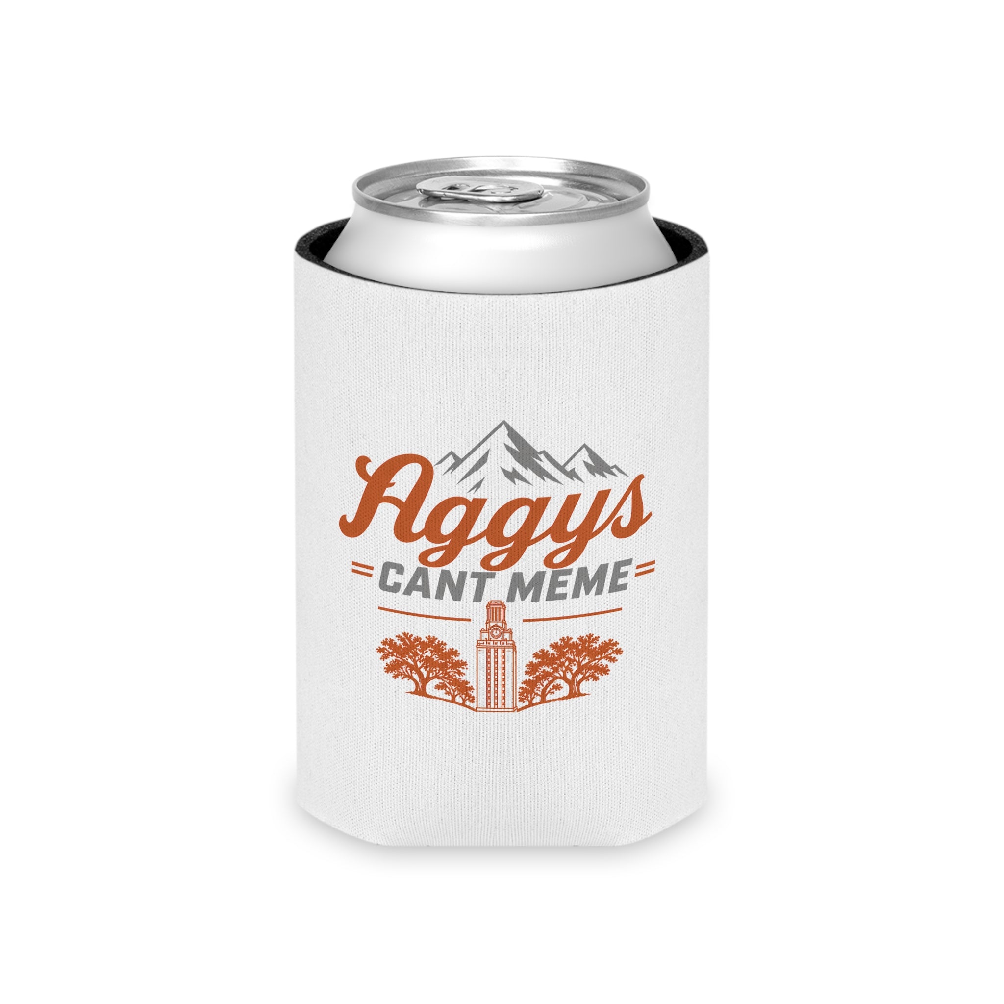 Aggys Can't Meme Koozie