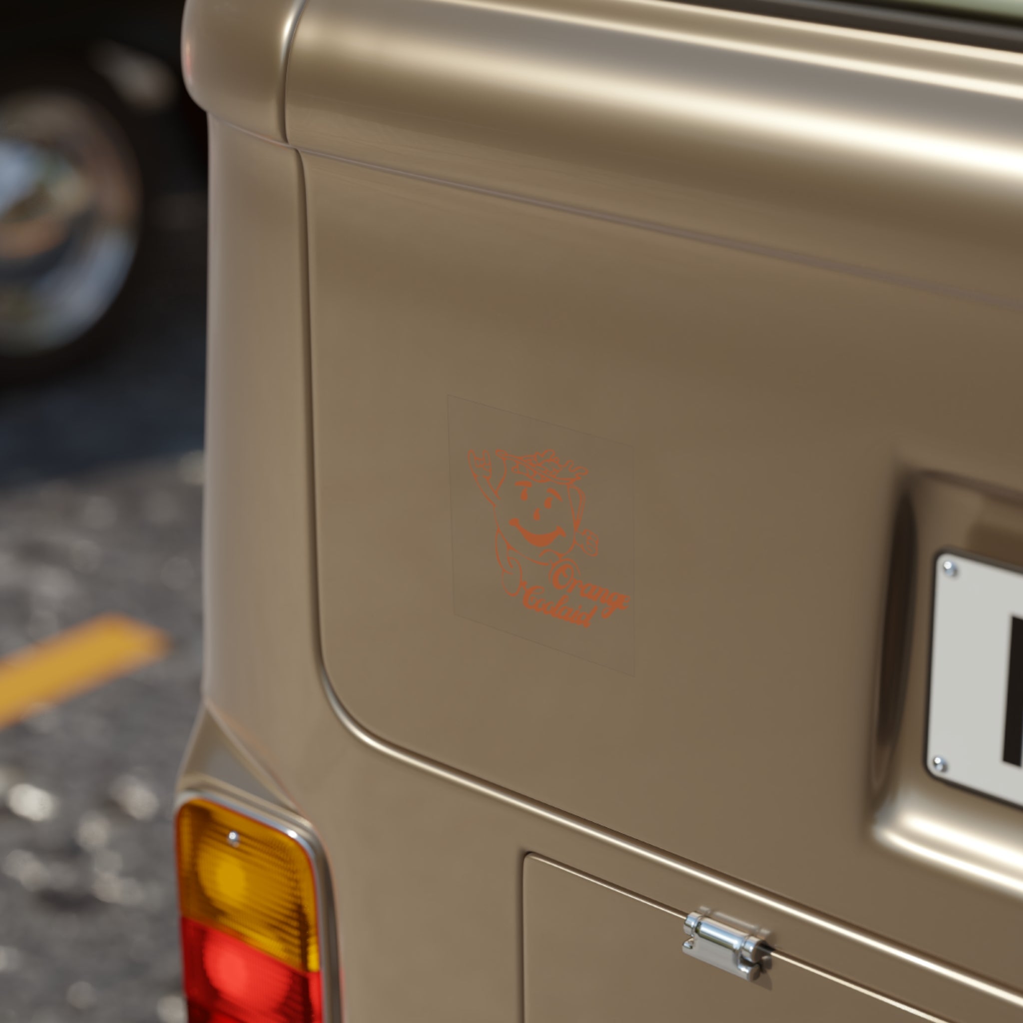 OrangeCoolaid Transparent Sticker