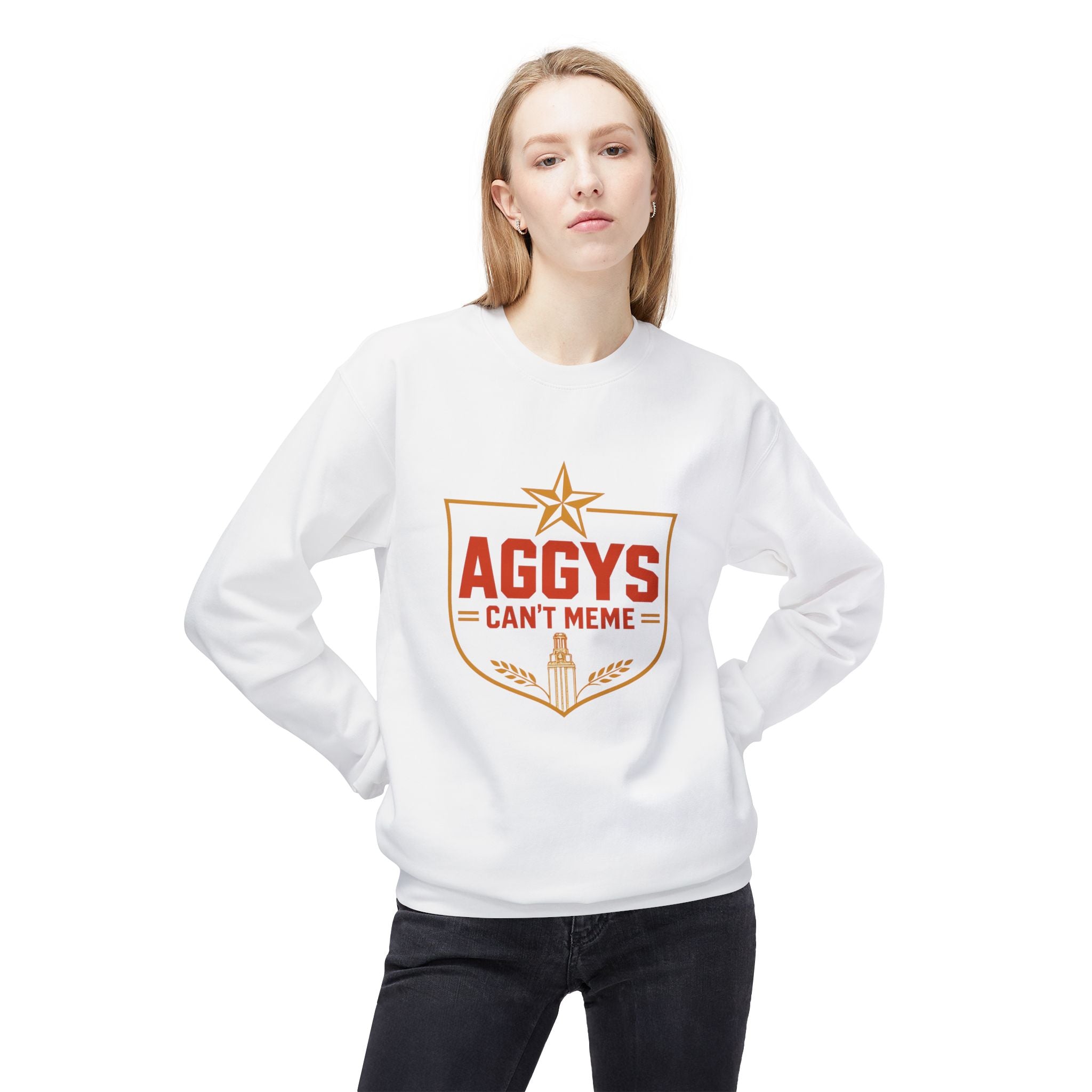 "Aggys Can't Meme" Sweatshirt