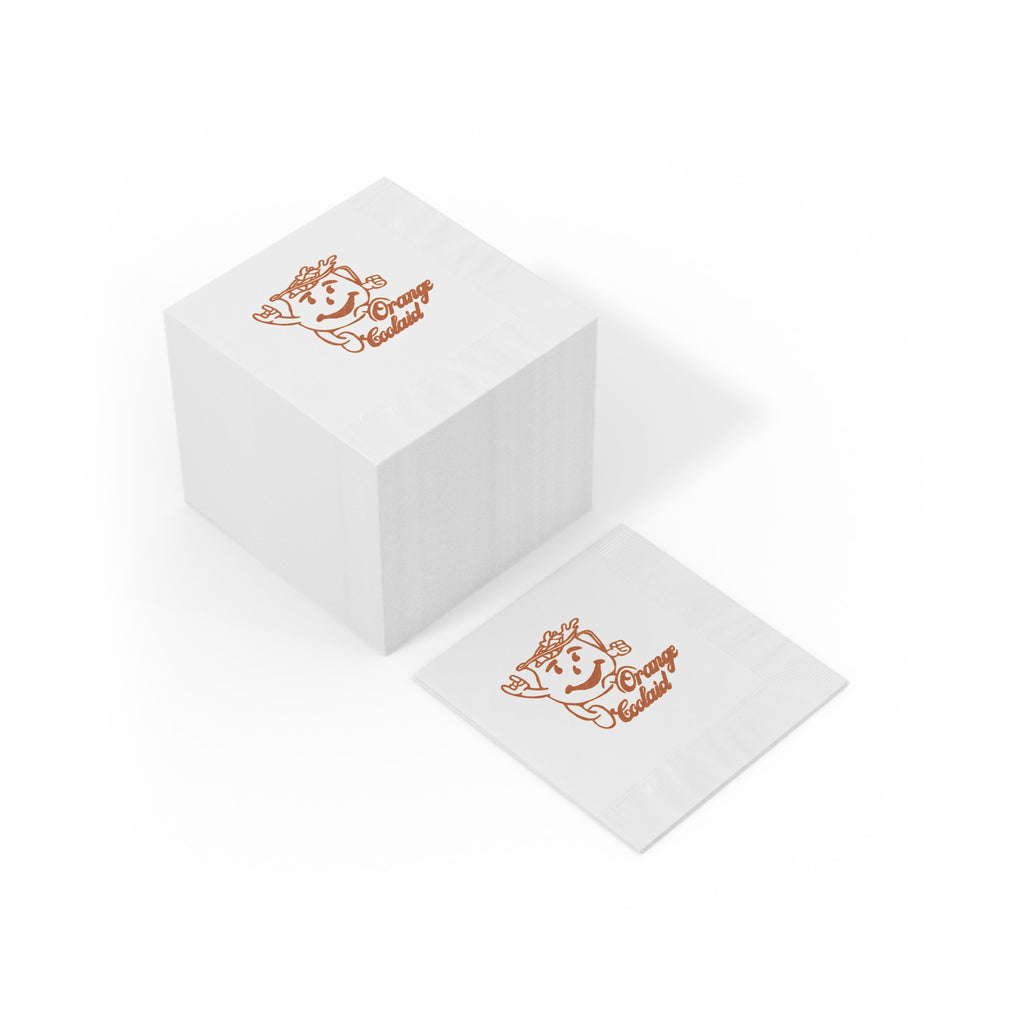 Orange Coolaid Cocktail Napkins