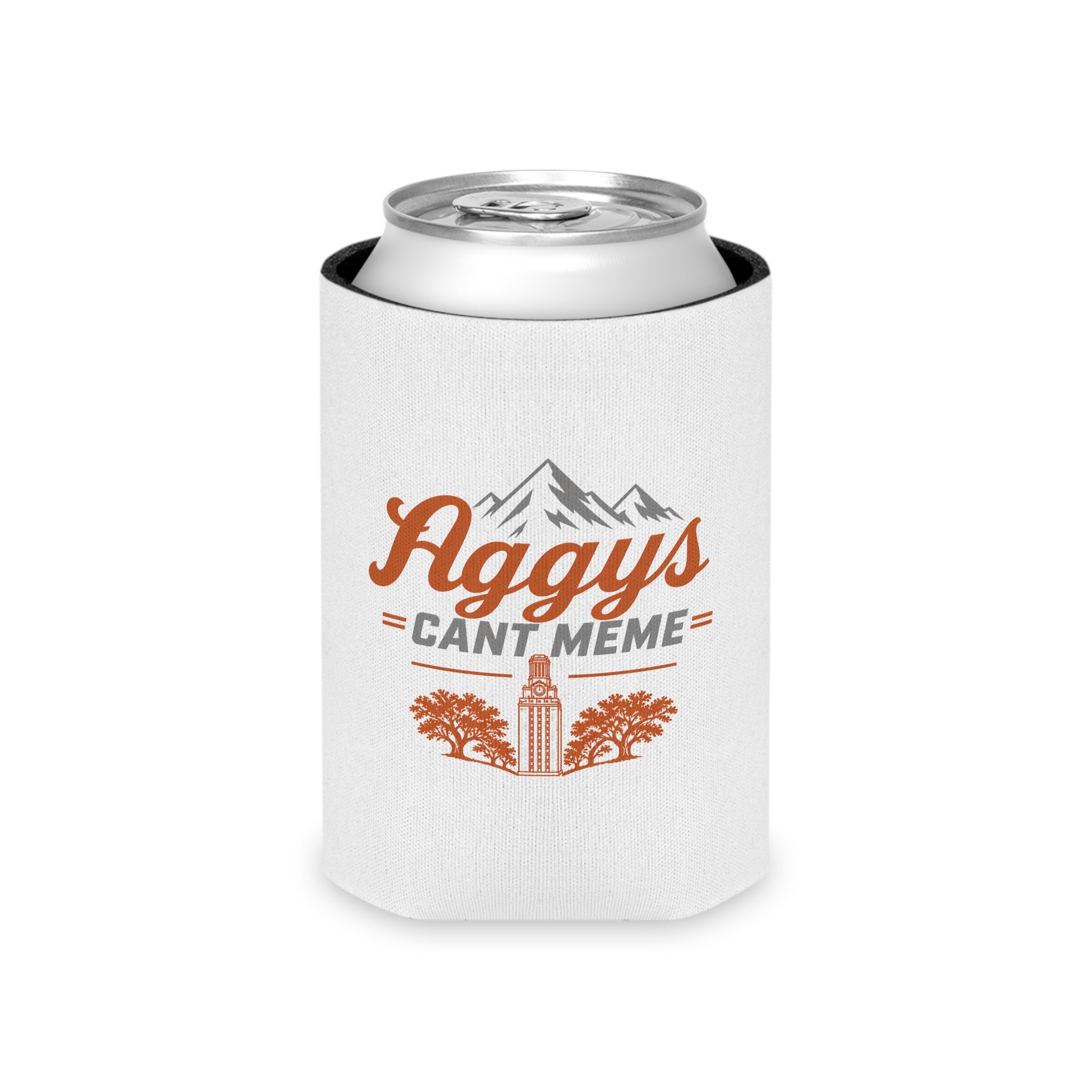 Aggys Can't Meme Koozie