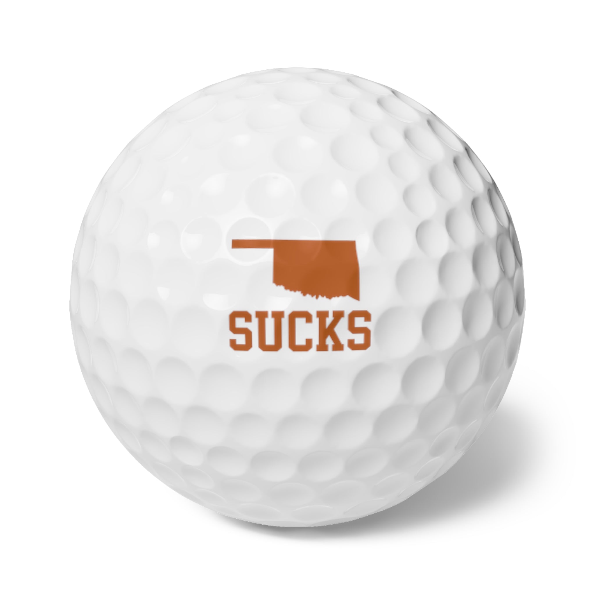 OU Sucks Golf Balls (half dozen)
