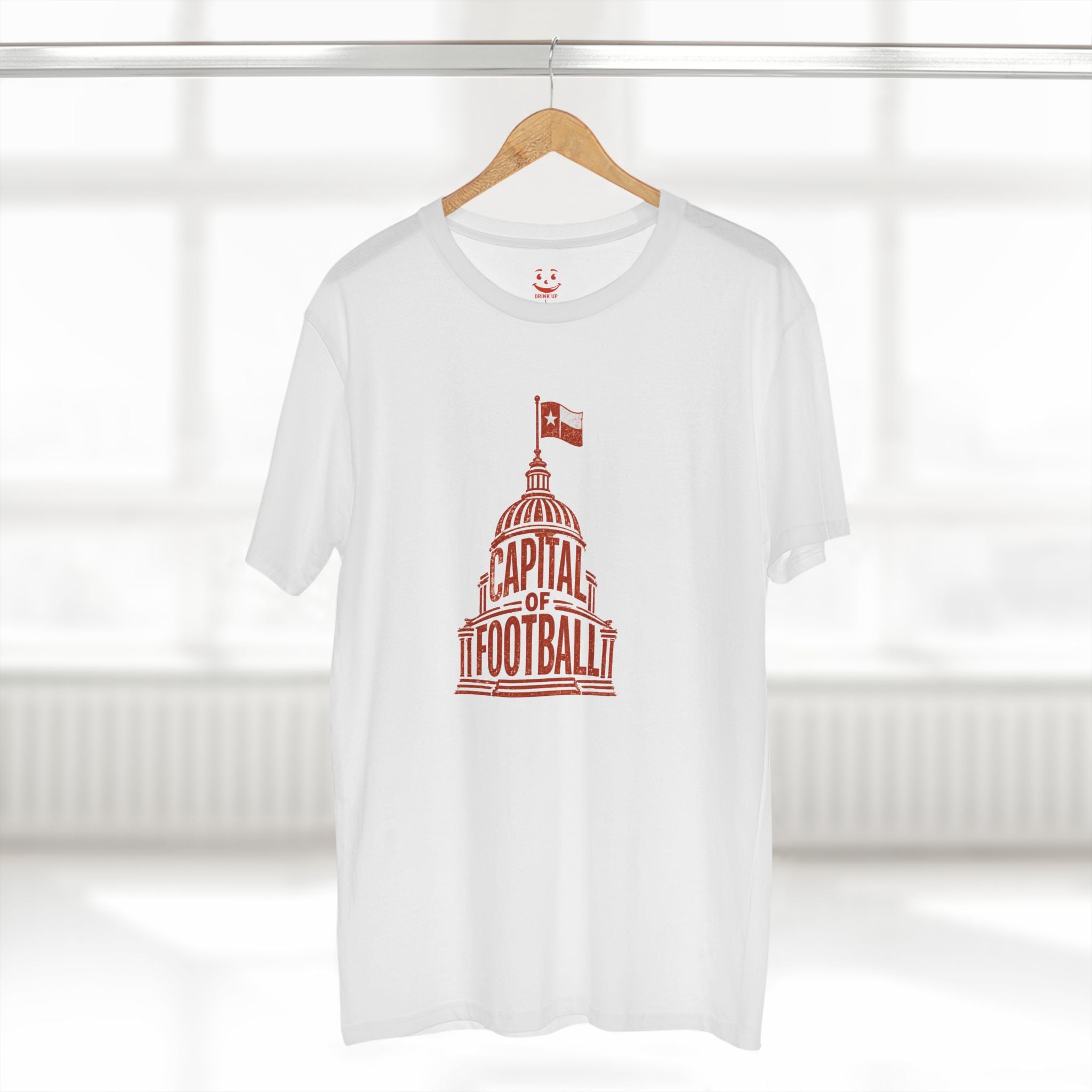 Capital of Football T-Shirt — Vintage Stadium Graphic
