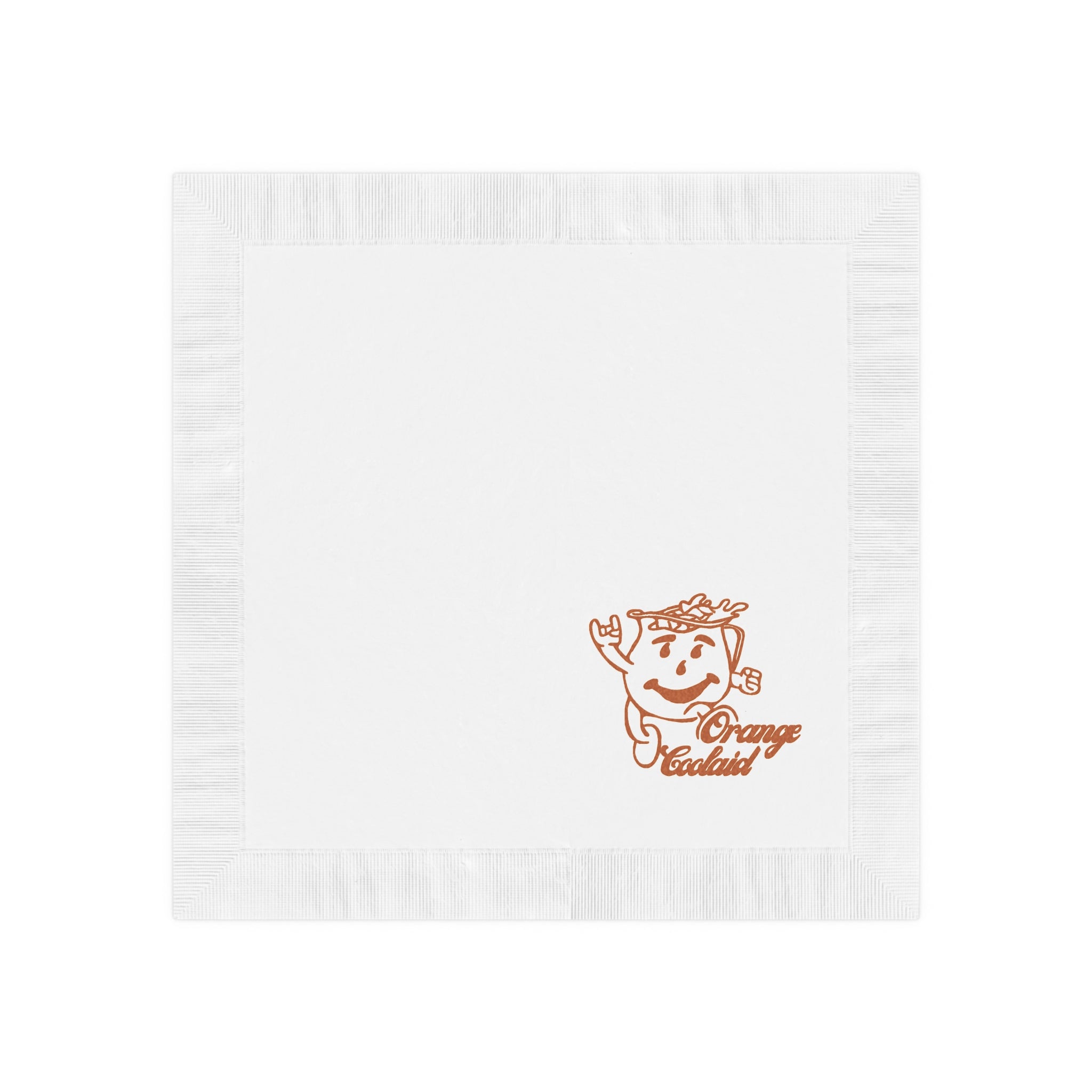 Orange Coolaid Cocktail Napkins