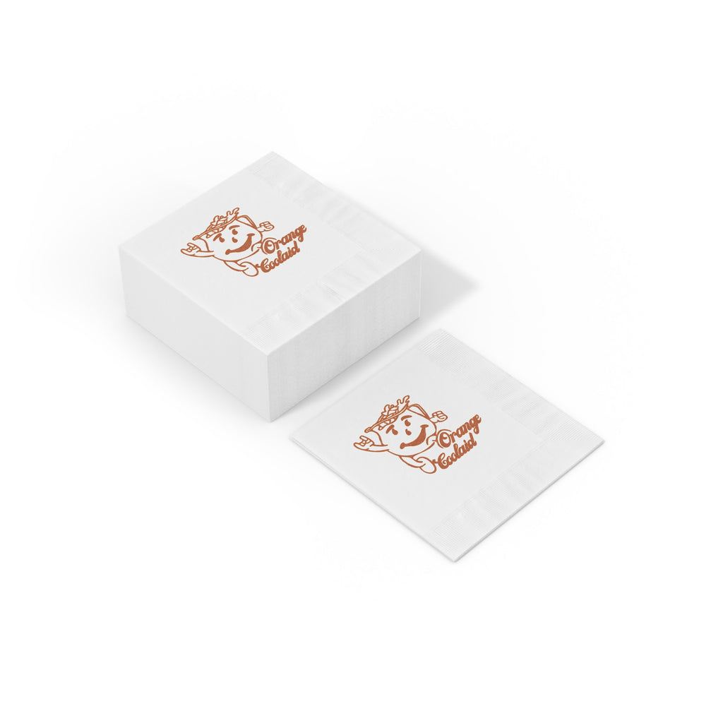 Orange Coolaid Cocktail Napkins
