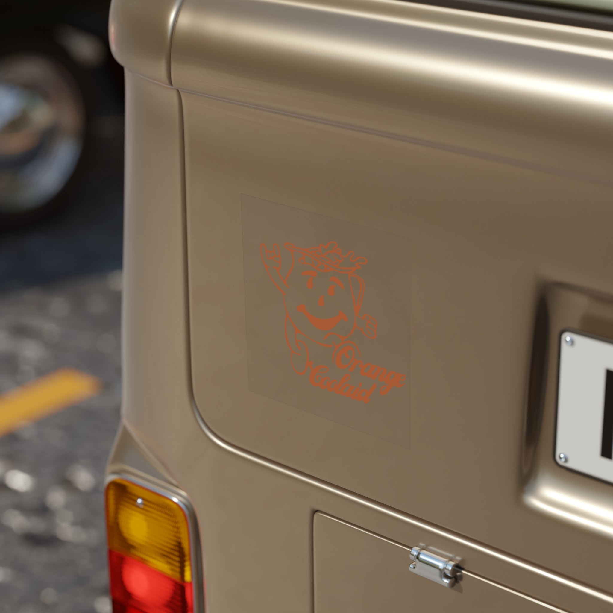 OrangeCoolaid Transparent Sticker
