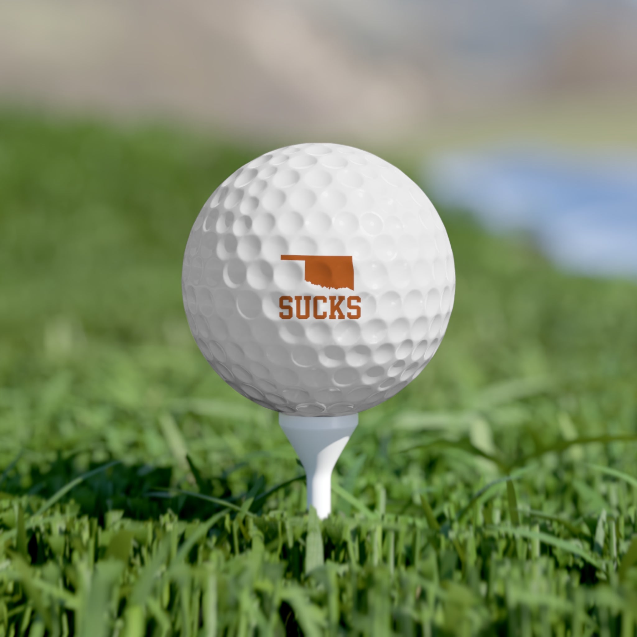 OU Sucks Golf Balls (half dozen)