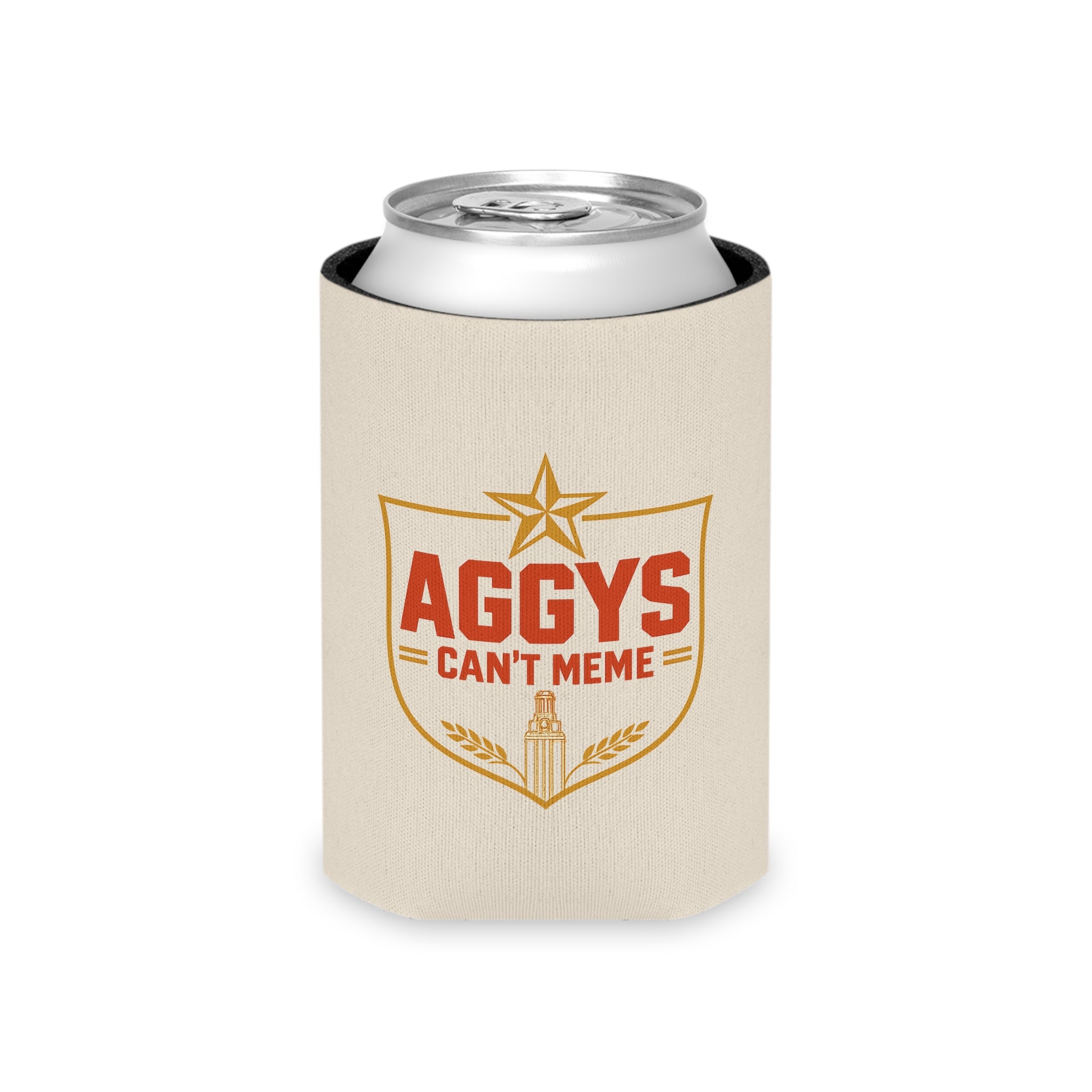 AGGYS CAN'T MEME Koozie