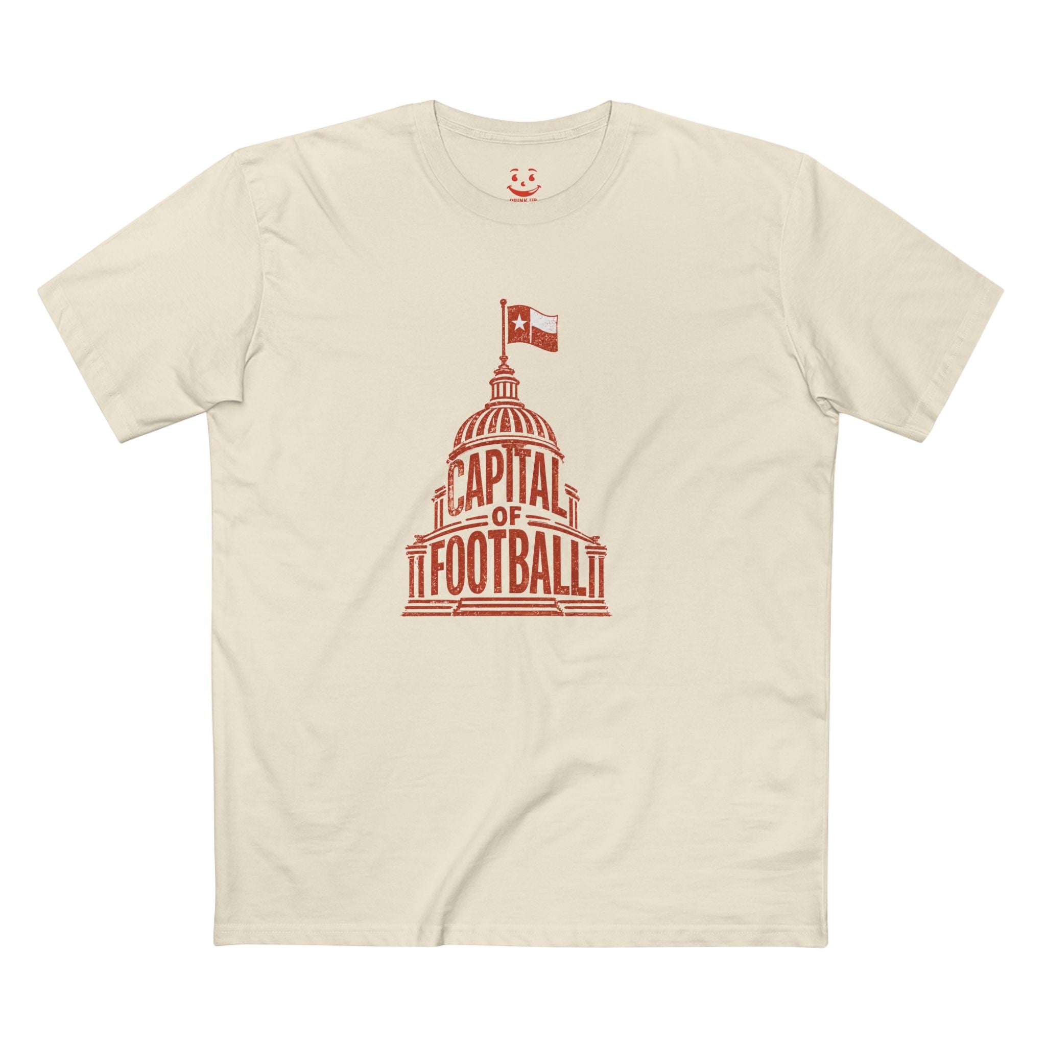 Capital of Football T-Shirt — Vintage Stadium Graphic