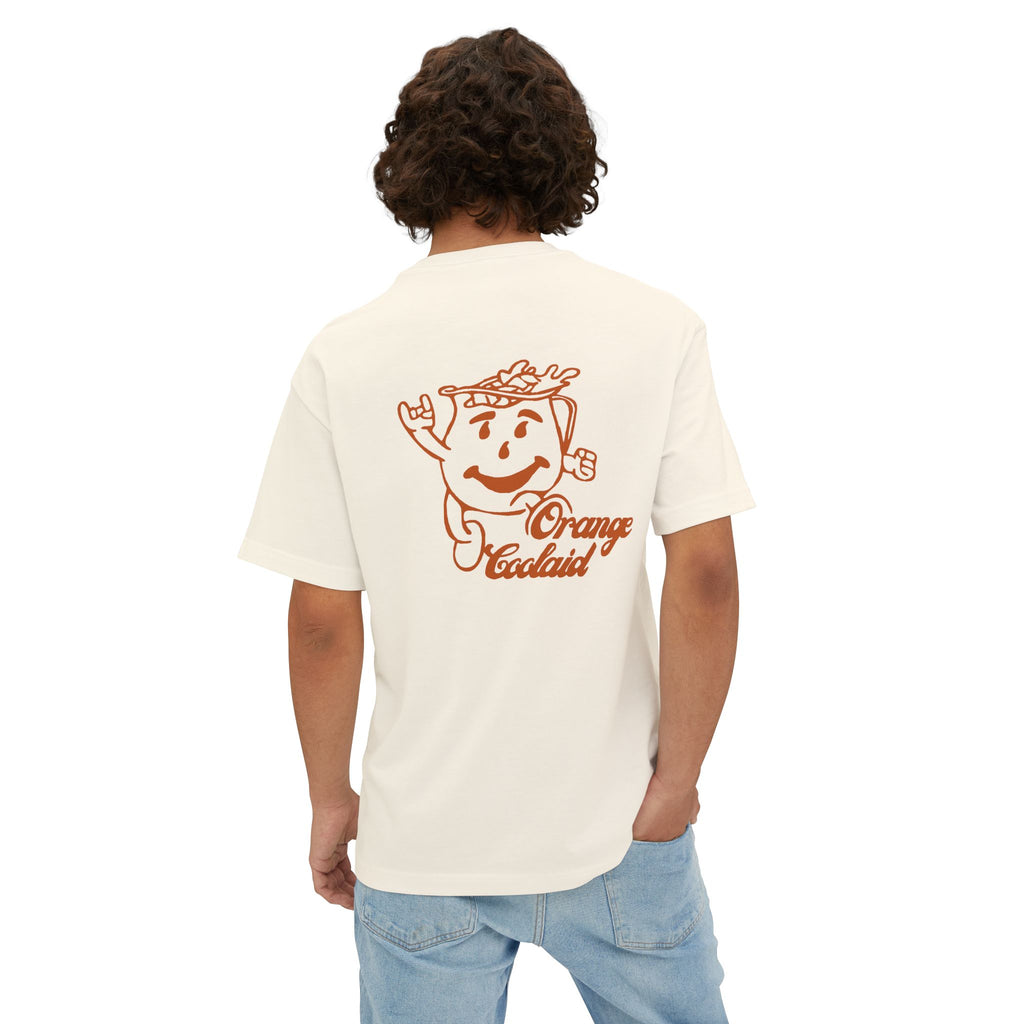 Hook 'Em Horns Tee — Cream Retro Graphic T-Shirt