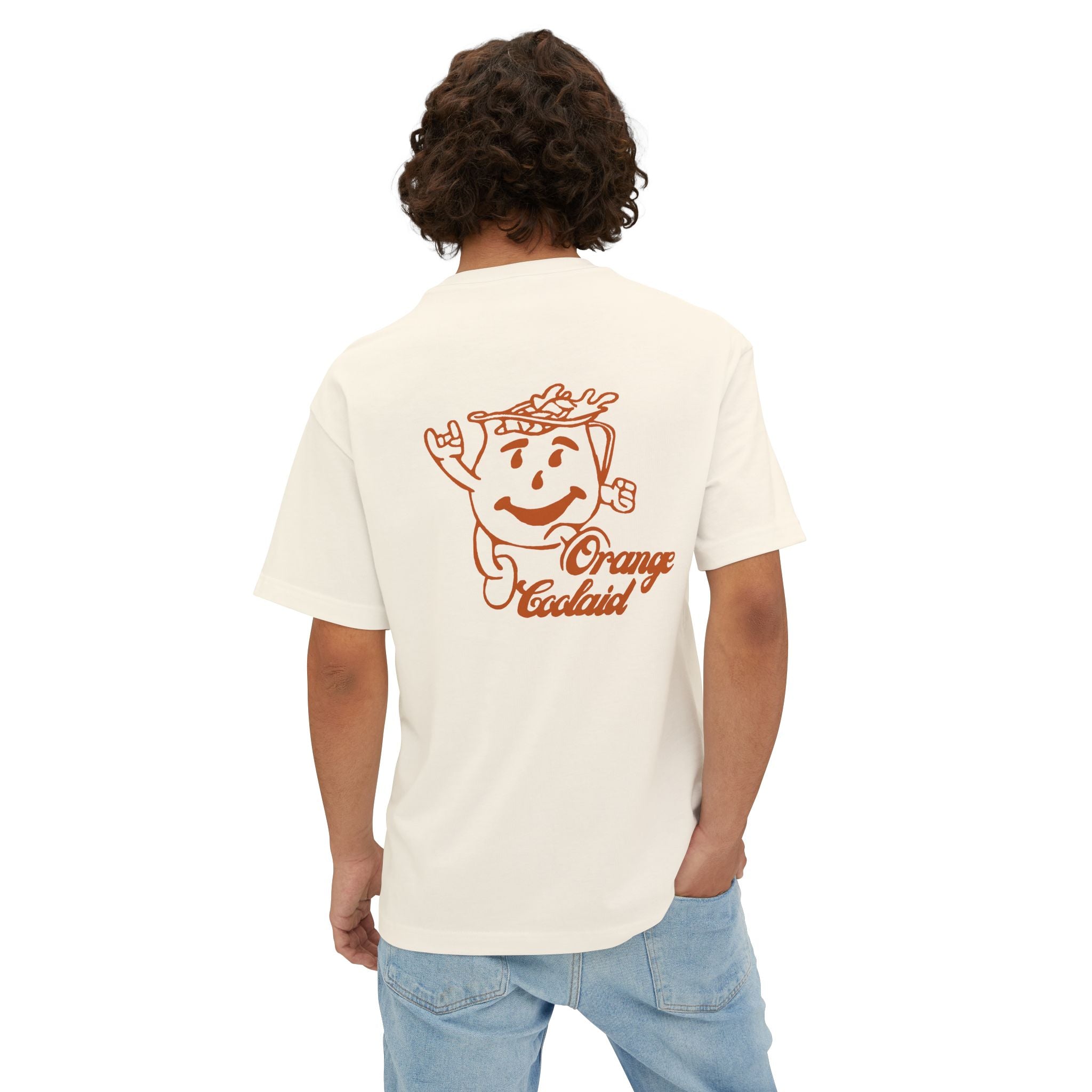 Hook 'Em Horns Tee — Cream Retro Graphic T-Shirt