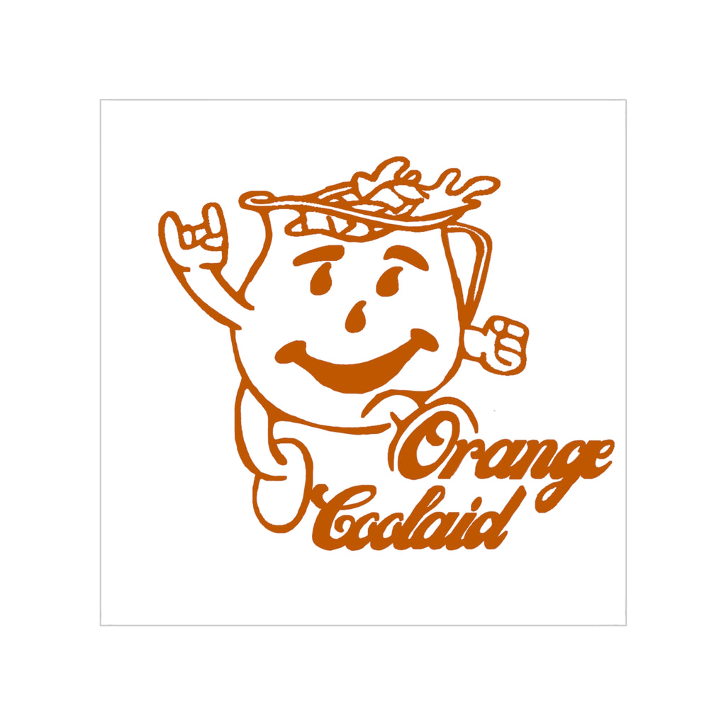 OrangeCoolaid Transparent Sticker