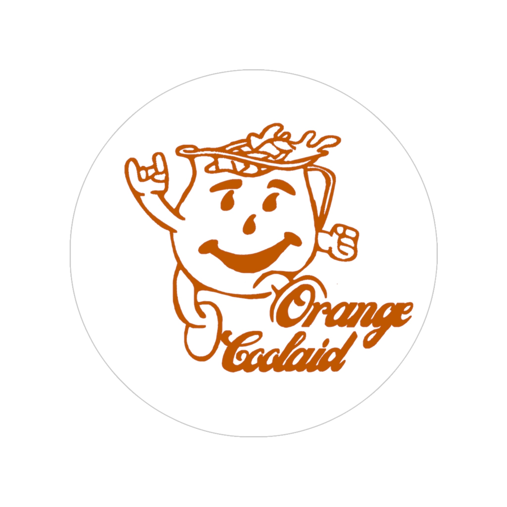 OrangeCoolaid Transparent sticker