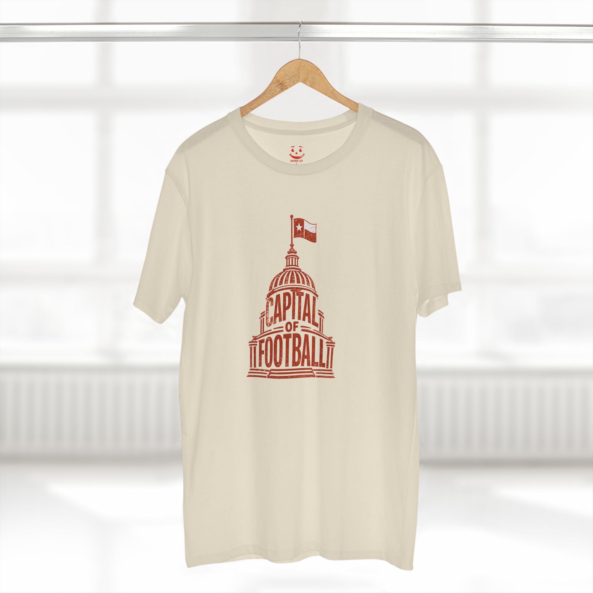 Capital of Football T-Shirt — Vintage Stadium Graphic