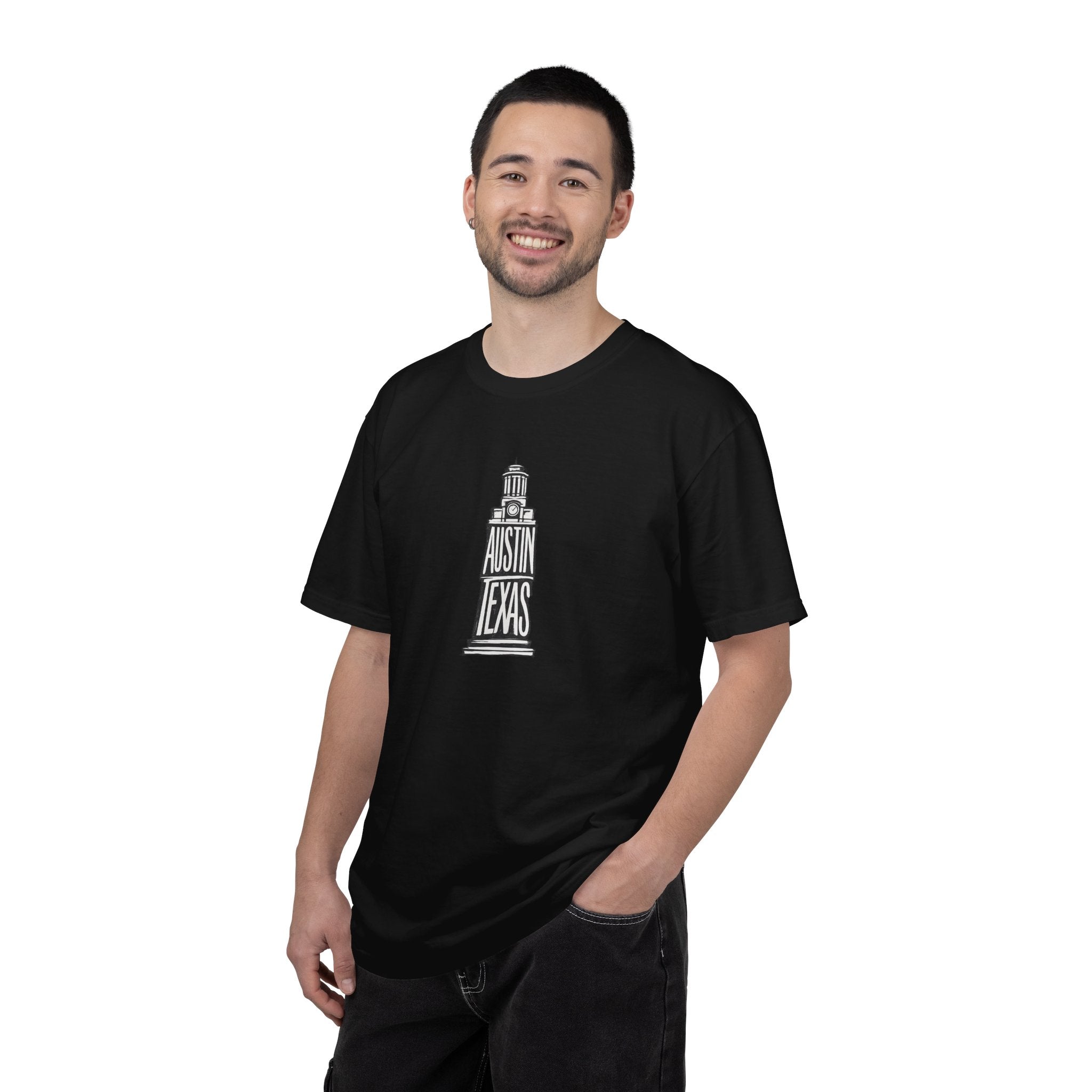 Austin Texas Bell Tower T‑Shirt — Vintage Tee